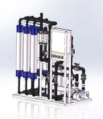 6T Per Hour Ultrafiltration Purification System For Water Treatment Plant